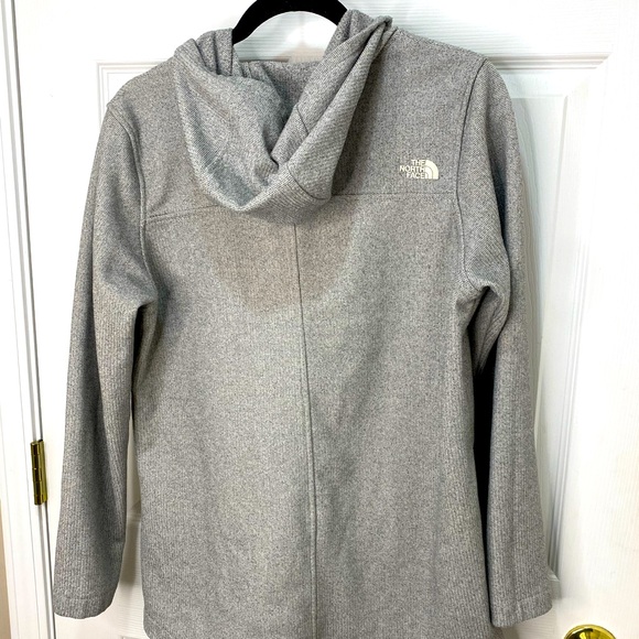 The North Face Tops - North Face gray hoodie long sleeve top, size large